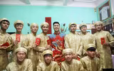 [ẢNH] Cận cảnh đám hỏi đẹp như mơ của Trung vệ Duy Mạnh và bạn gái Quỳnh Anh